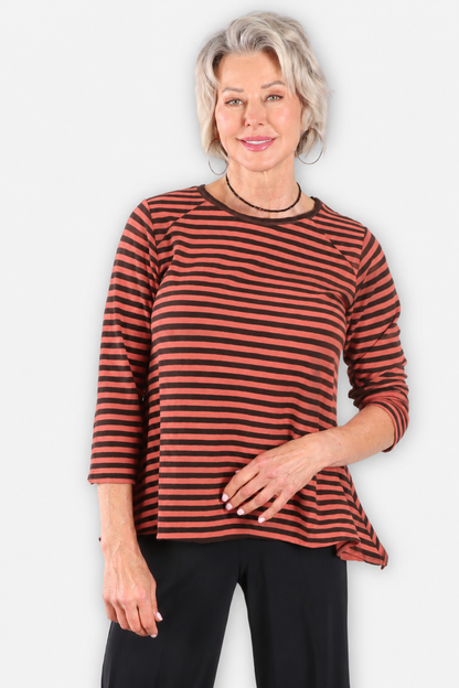 Sporty Swing Top - Chili