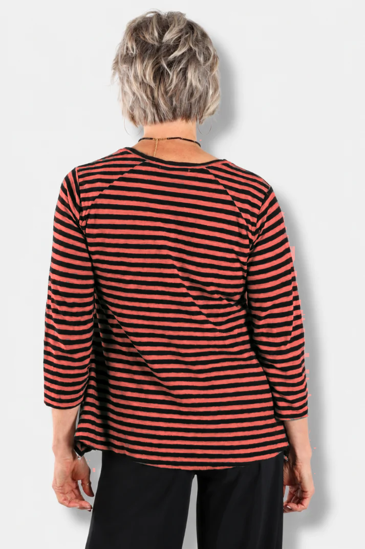 Sporty Swing Top - Chili