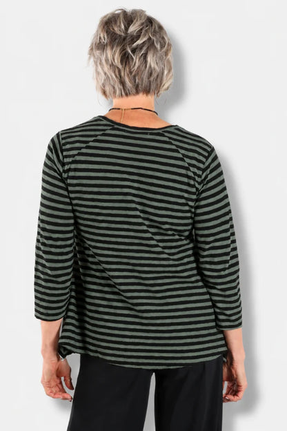 Sporty Swing Top - Kelp