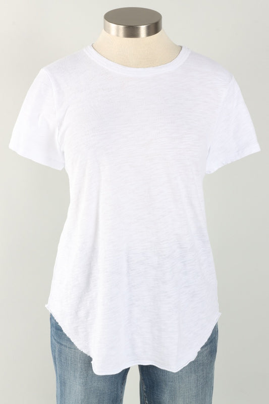Short Sleeve Crew Tee - White