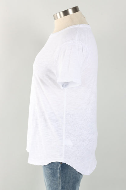 Short Sleeve Crew Tee - White