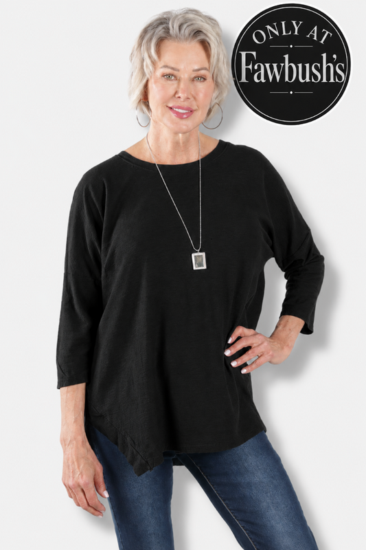 Osize Boxy Top - Black