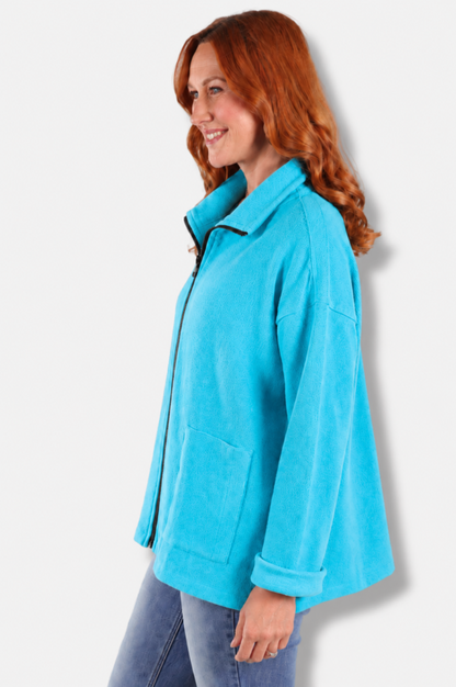 Zippy Jacket - Azure