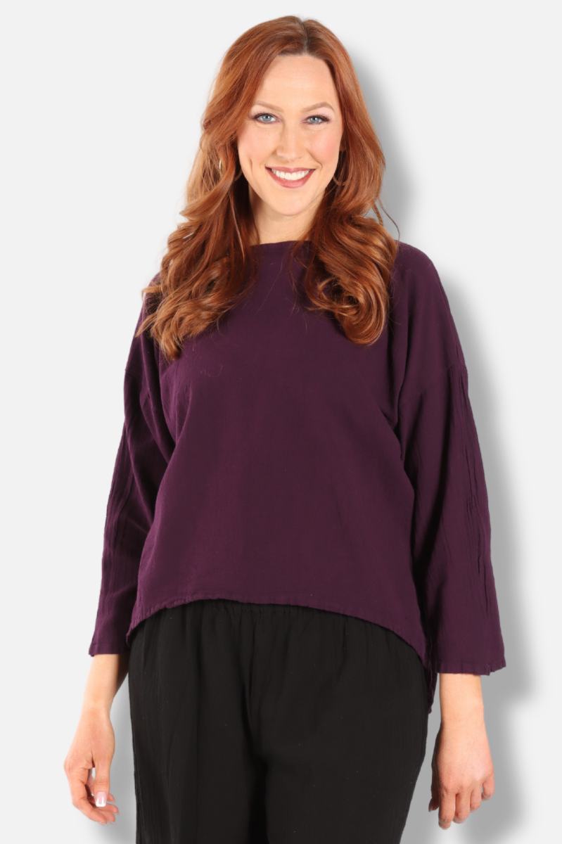 Abby Top - Amethyst