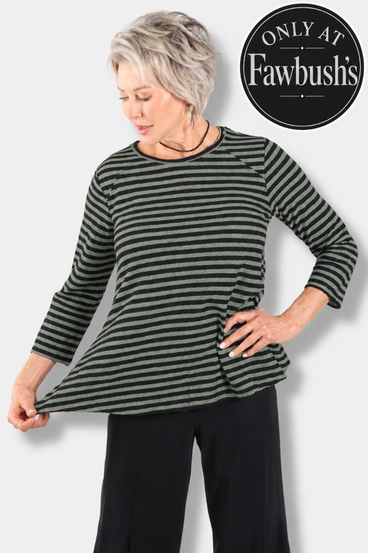 Sporty Swing Top - Kelp