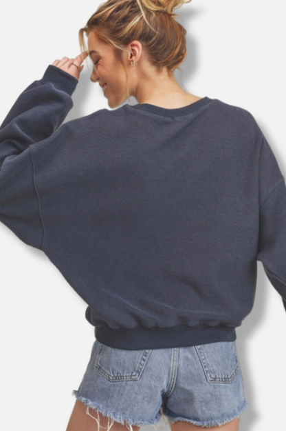 Winnie Sweatshirt - Navy