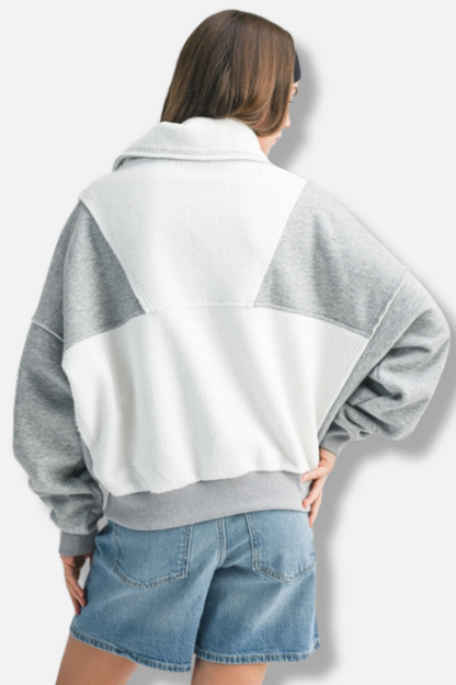 Carter Pullover - Heather Grey