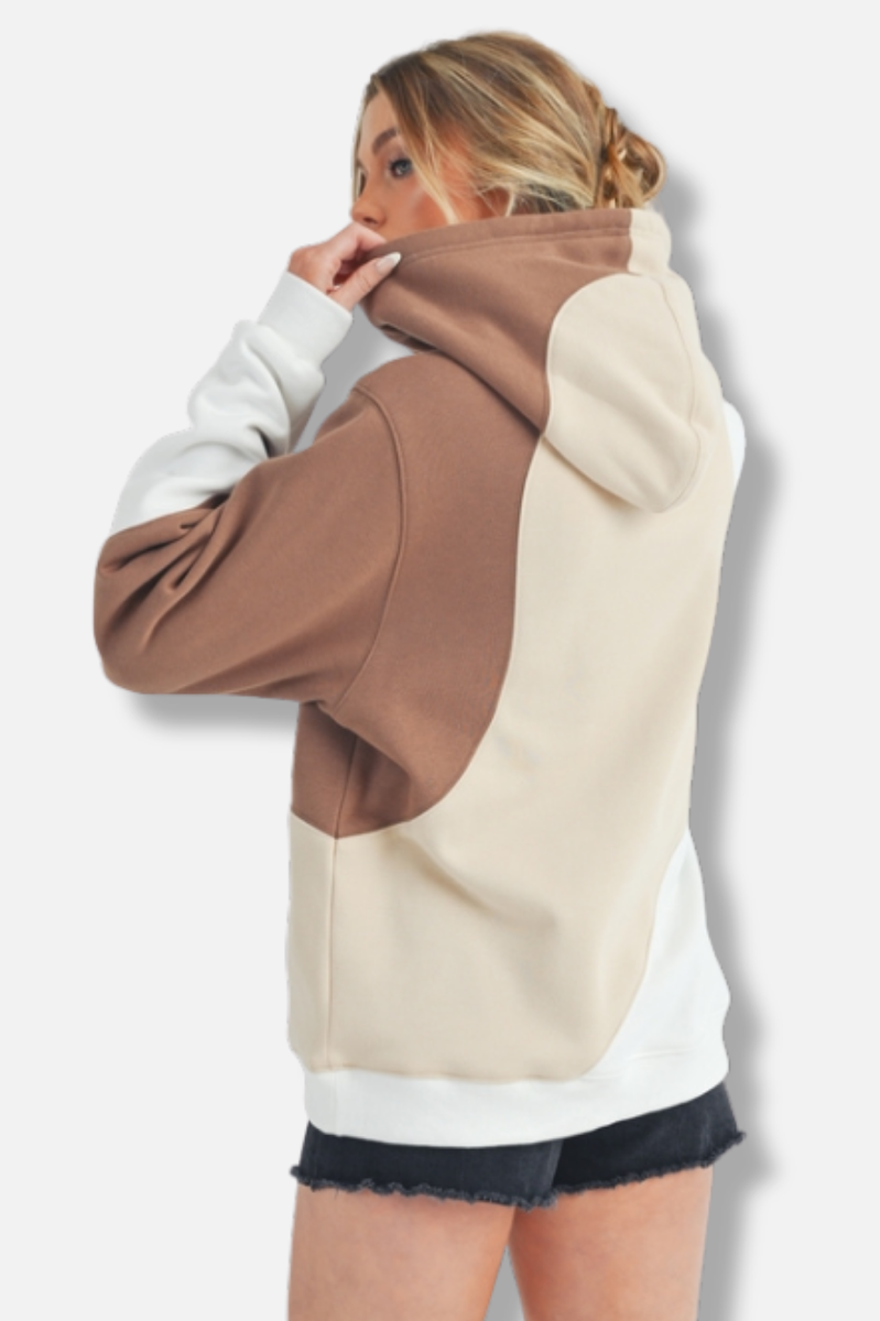 Wavey Hoodie - Sand