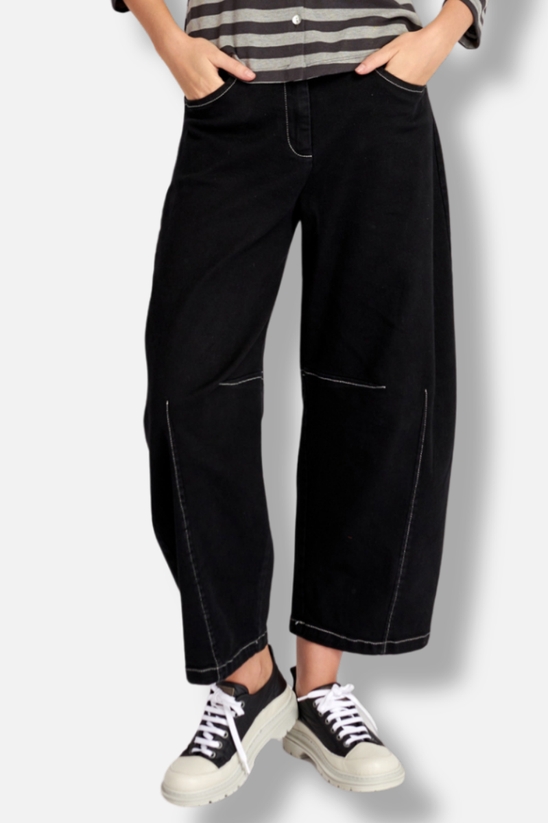 Barrel Pant - Black