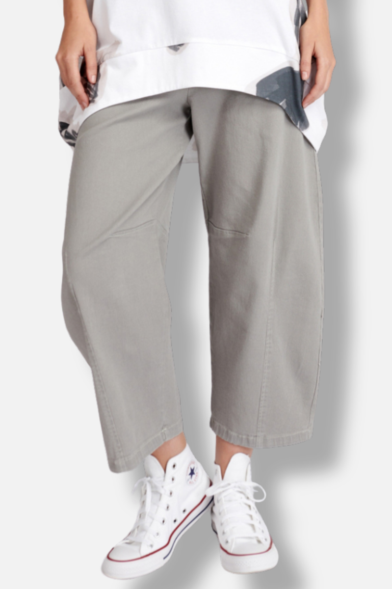 Barrel Pant - Grey