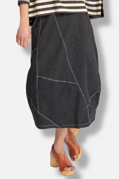 Urban Cocoon Denim Skirt - Jet