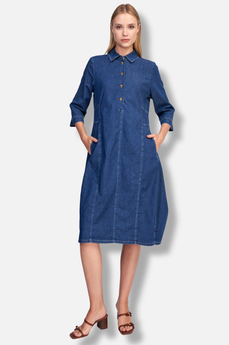 Shirt Dress - Denim