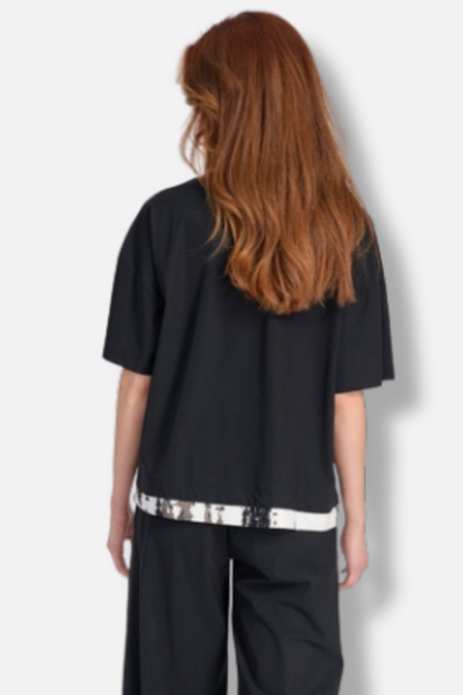Tekbika Aero Boxy Tee - Black 