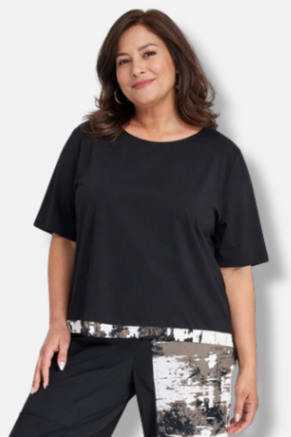 Tekbika Aero Boxy Tee - Black 