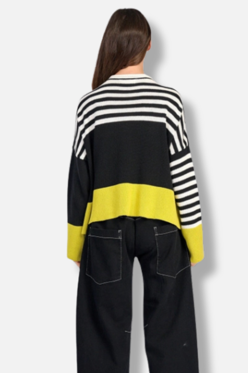 Honeybee Sweater - Black & Yellow