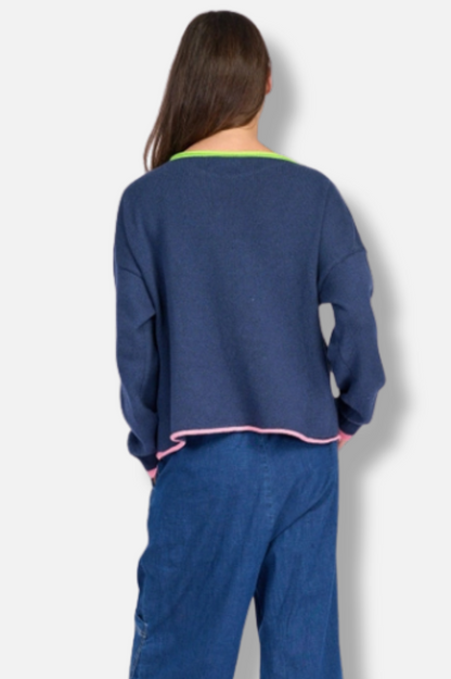 Pip Rollneck Pullover - Navy