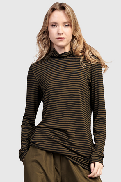 Urban Long Turtleneck - Khaki