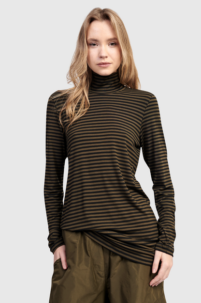Urban Long Turtleneck - Khaki
