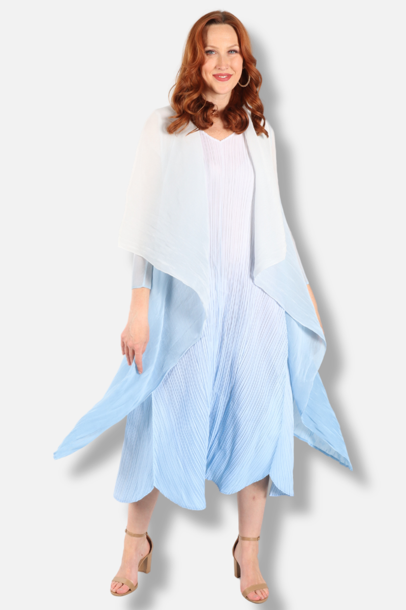 Collare Coat - Ice Blue