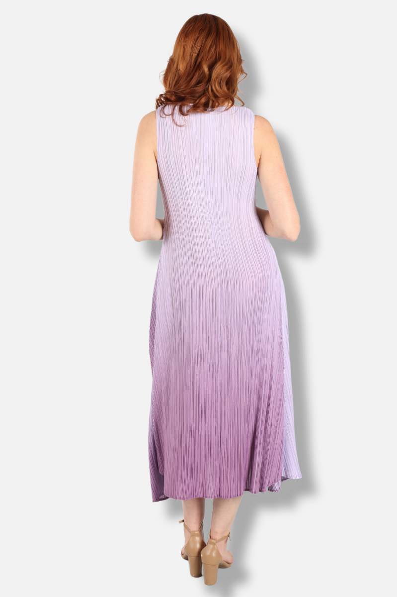Long Estrella Dress - Foggy Lavender