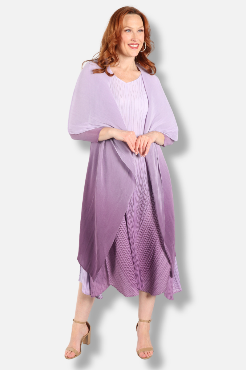Collare Coat - Foggy Lavender