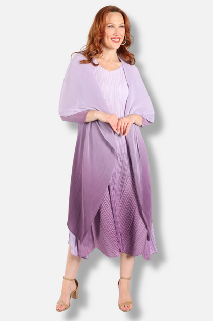 Collare Coat - Foggy Lavender