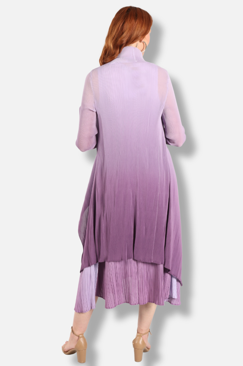 Collare Coat - Foggy Lavender