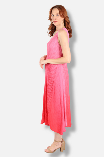 Long Estrella Dress - Rosehip