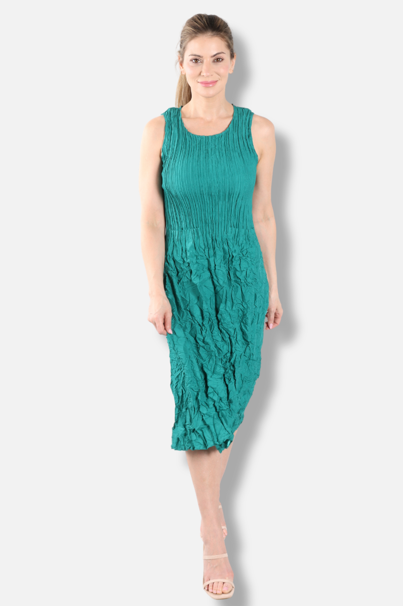 Smash Pocket Dress - Ocean