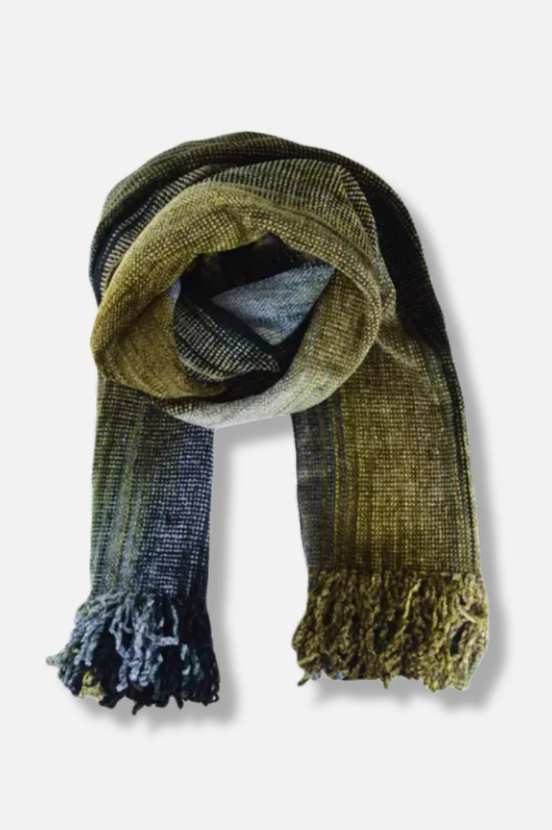 Bamboo Chenille Scarf - Cappucino