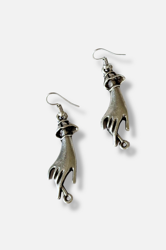 Boho Oracle Earrings - Silver