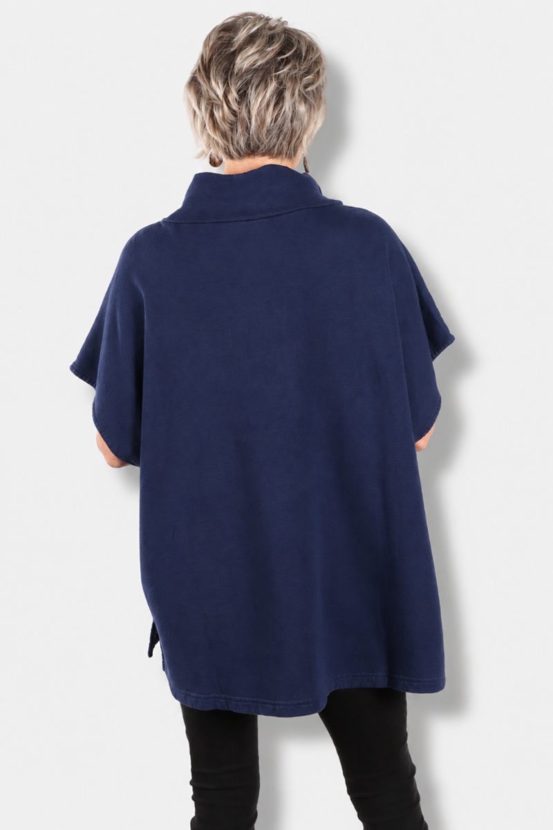 Pip Poncho - Nova Fleece 