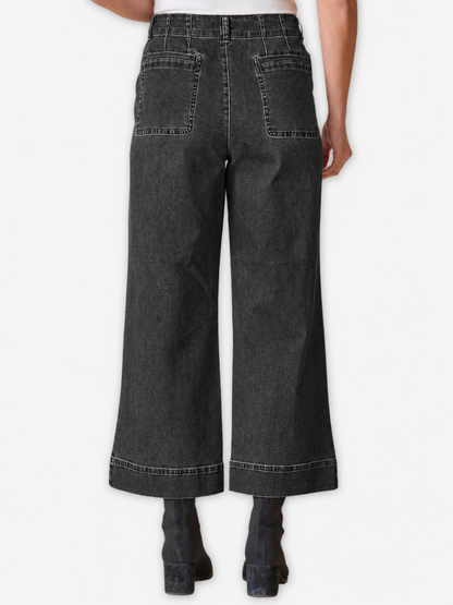 Ankle Jean - Black Denim 