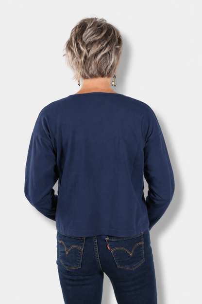 Long Sleeve Crop Crew - Nova 