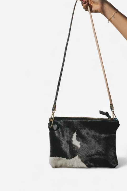 Alice - Black Cow Print