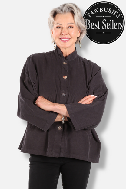 Danuta Jacket - Moonlight Corduroy