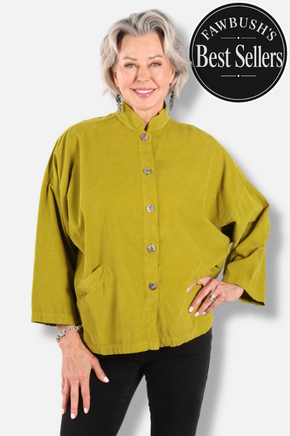 Danuta Jacket - Eggfruit Corduroy