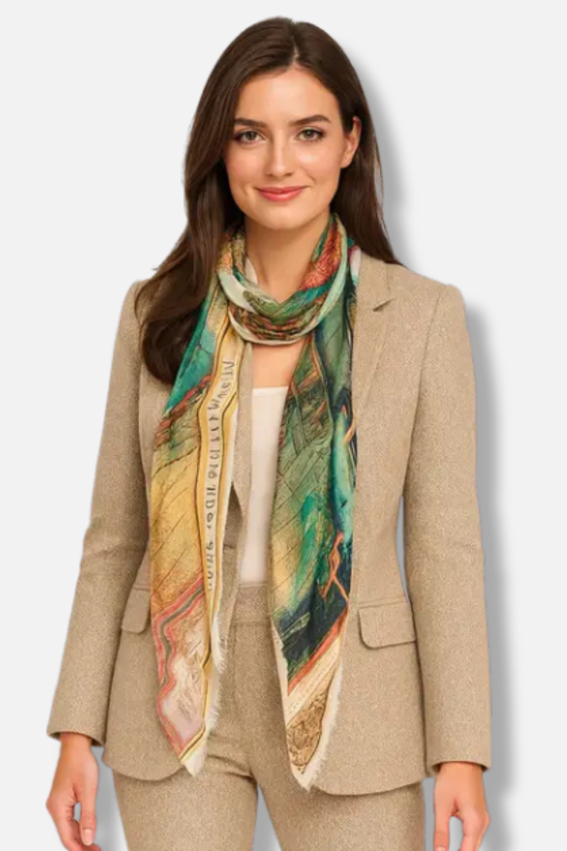 Royal London Map Scarf