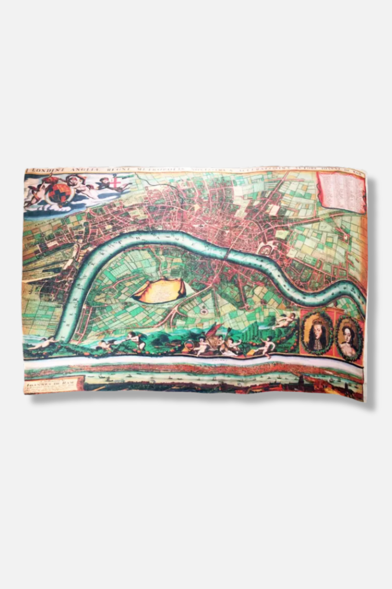 Royal London Map Scarf