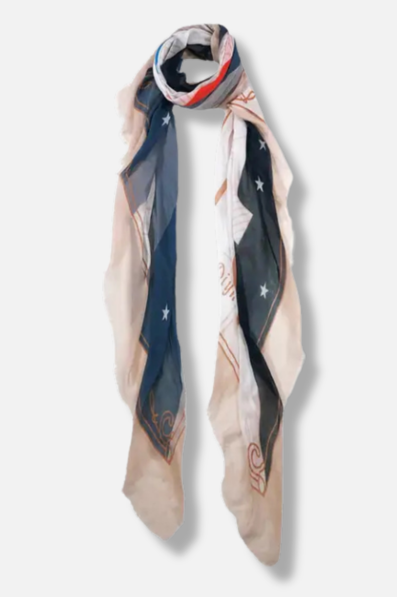 Paris City Poster Scarf