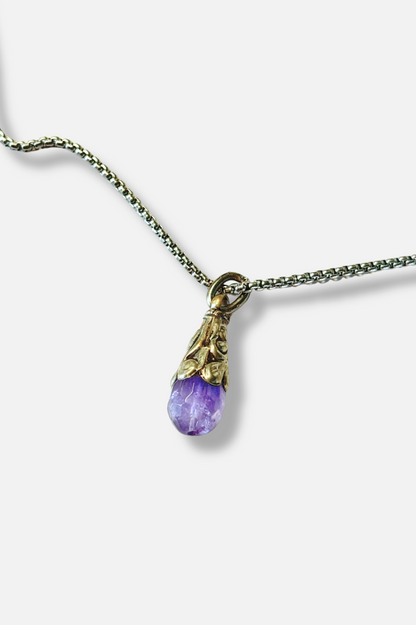 Eva Necklace - Amethyst