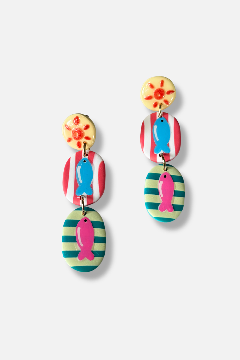 Sardine Dangle Earring 