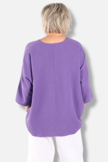 Bax Shirt - Verbena Gauze