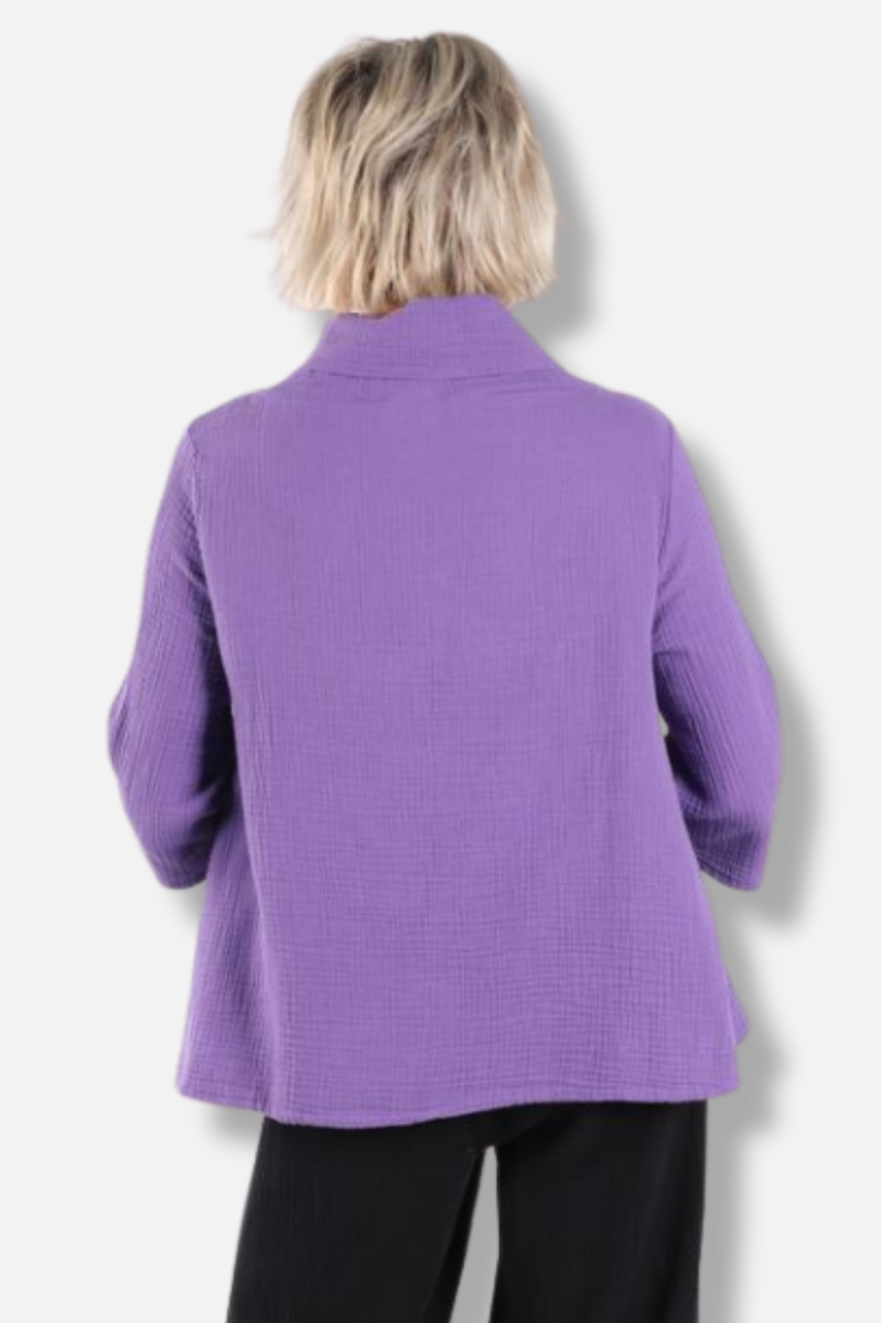 Etta Shirt - Verbena Gauze