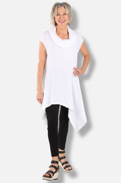 Noa Tunic - White Gauze