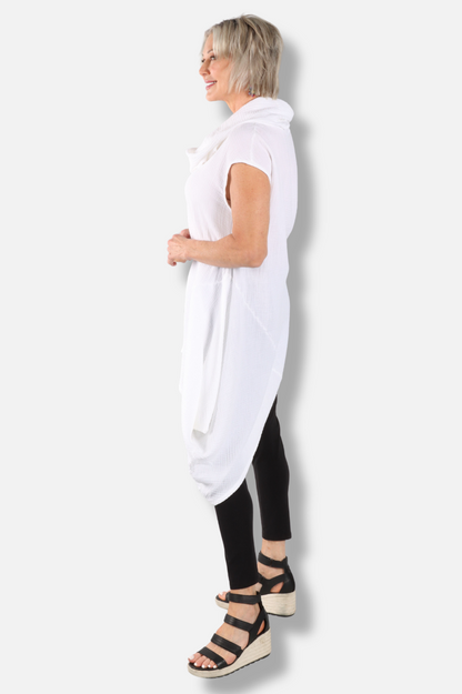 Noa Tunic - White Gauze