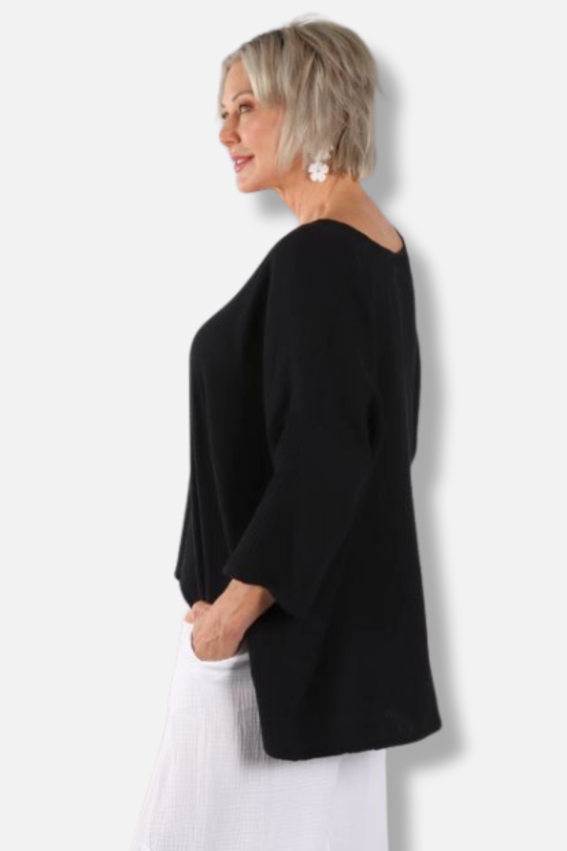 Bax Shirt - Black Gauze