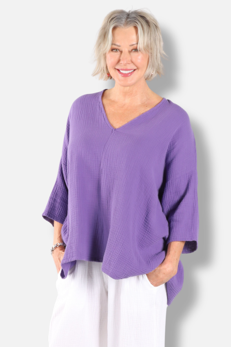 Bax Shirt - Verbena Gauze