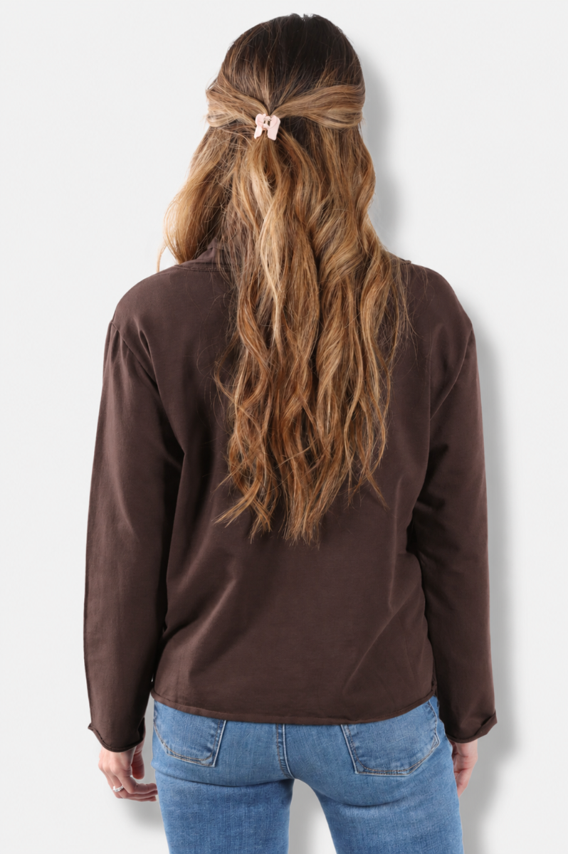 Relax Yoga Top - Dark Chocolate 