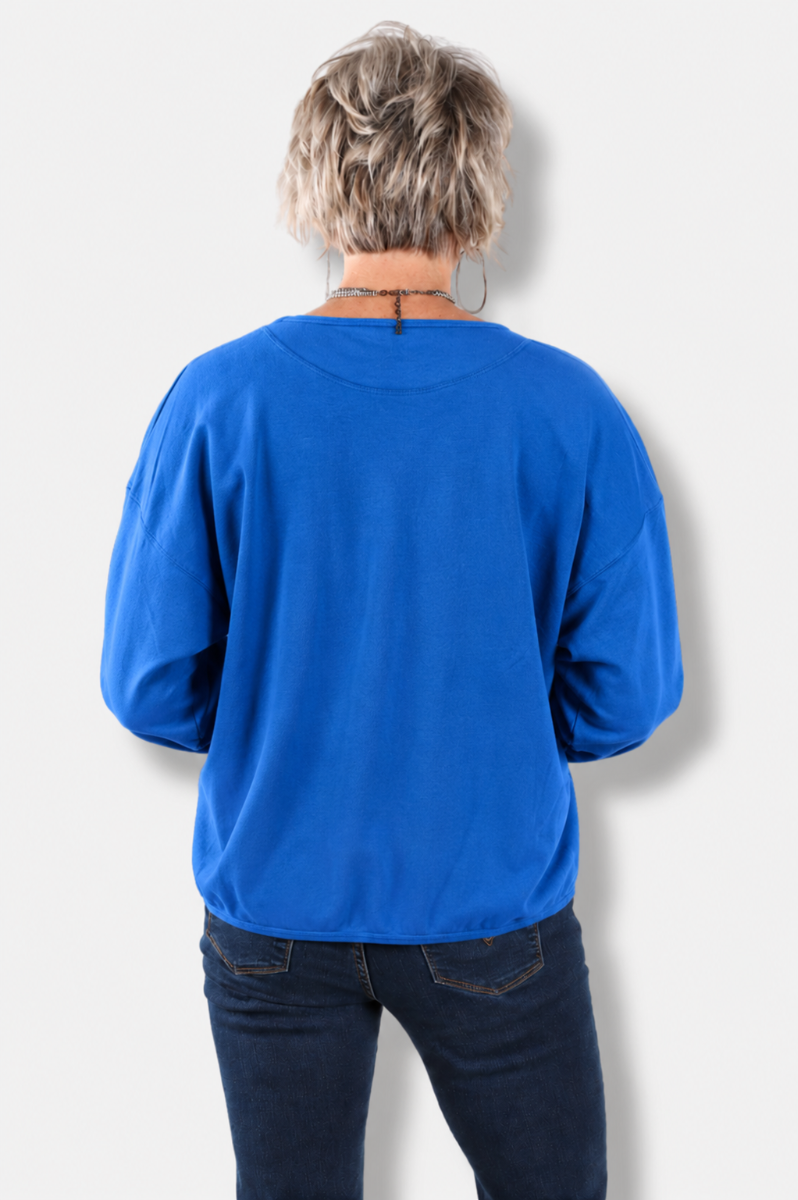 Stretch Terry Sweatshirt - Bay